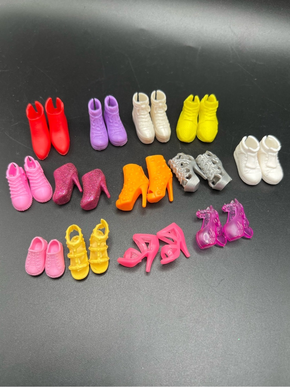 Barbie Skipper Chelsea Doll Shoes Lot Of 13 Pairs Heels Boots Sandals Modern
